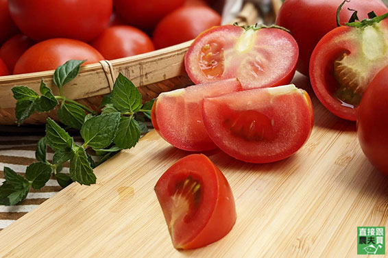 皮薄豐滿 有機牛番茄