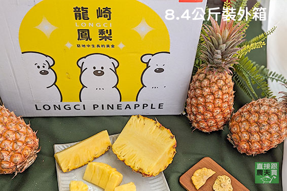 濃厚蜜香！有機蜜寶鳳梨