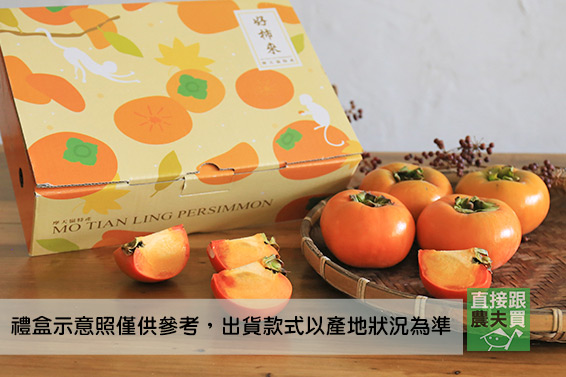 甜柿故鄉 摩天嶺富有甜柿(禮盒版)